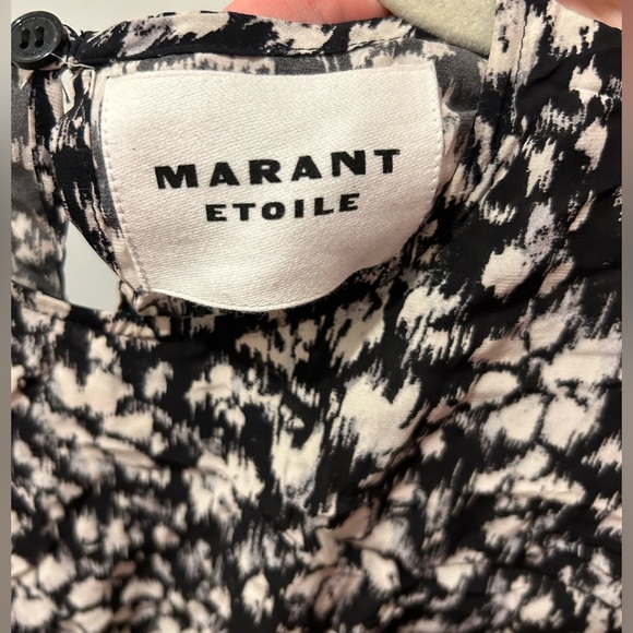 Isabel Marant Étoile Dulce Knotted Floral Dress - Picture 6 of 11